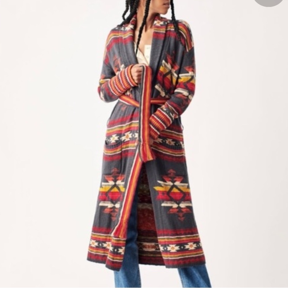 Faherty SPJ X Paloma Duster - BTB Bold Thunderbird NWT